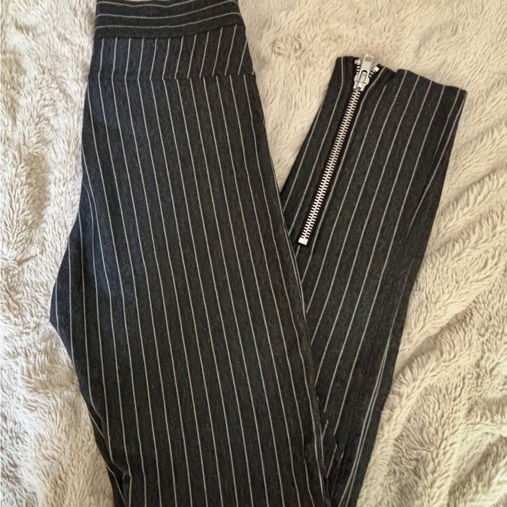 Ronny Kobo x Torn - Striped Black Women's Pants